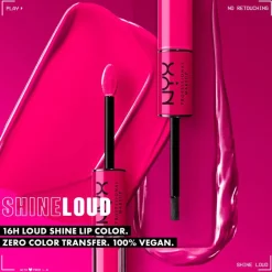 NYX Professional Makeup Shine Loud Pro Lipgloss 18 On A Mission