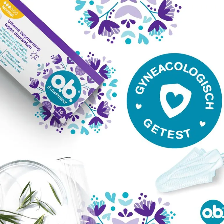 o.b. Extra Protect Tampons Normal 16 Stuks