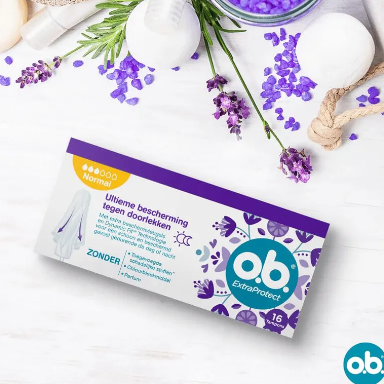 o.b. Extra Protect Tampons Normal 16 Stuks