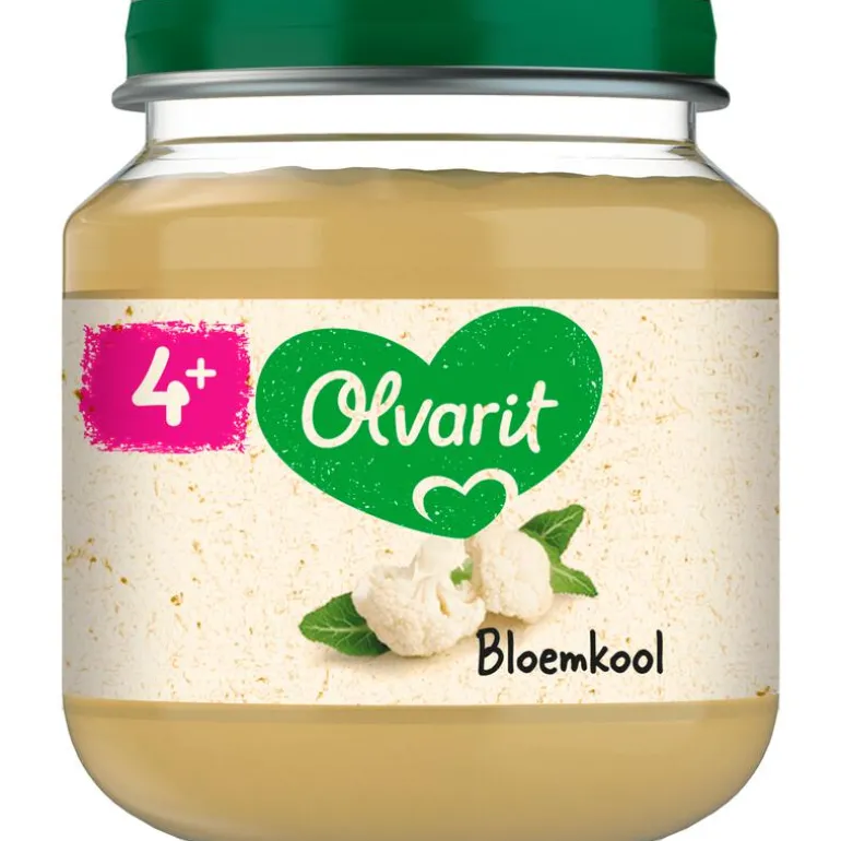 Olvarit Bloemkool Babyhapje 4+ maanden 125 GR