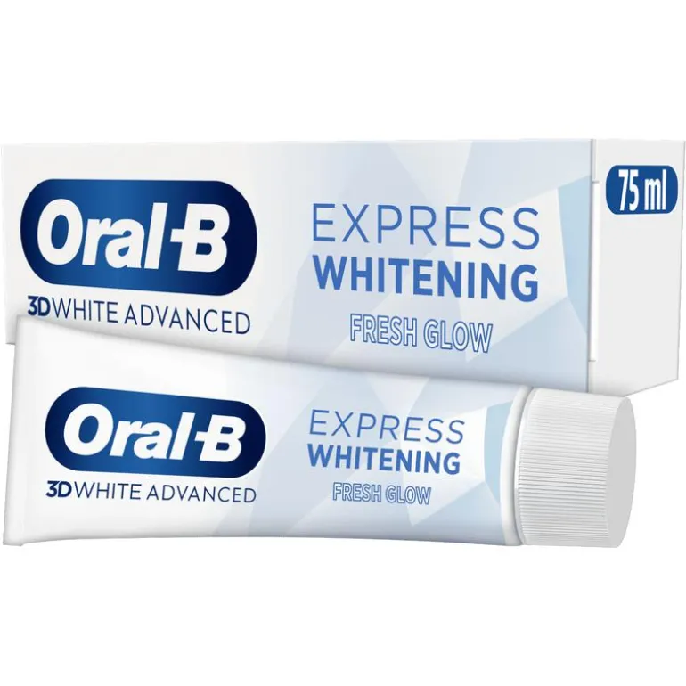 Oral-B 3D White Advanced Express Whitening Fresh Glow Tandpasta - 75ML