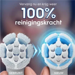 Oral-B iO Gentle Care Opzetborstels Zwart 4 Stuks