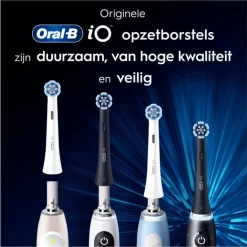 Oral-B iO Ultimate Clean Opzetborstels Zwart 6 Stuks