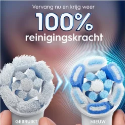 Oral-B iO Ultimate Clean Opzetborstels Wit 6 Stuks