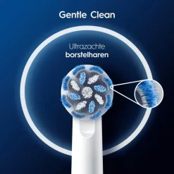 Oral-B Sensitive Clean Opzetborstels Wit - 10 Stuks