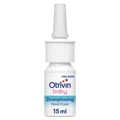 Otrivin Baby Zoutoplossing Neusspray bij een Verstopte Neus 15 ML