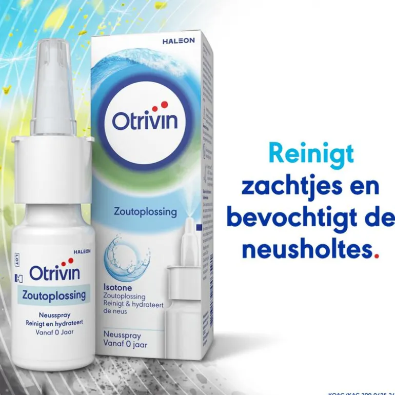 Otrivin Zoutoplossing Neusspray bij een Verstopte Neus 15 ML
