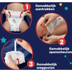 Pampers Baby Dry Night Pants XXL Pack Luierbroekjes Maat 6 13+ KG 72 Stuks