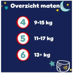 Pampers Baby Dry Night Pants XXL Pack Luierbroekjes Maat 6 13+ KG 72 Stuks