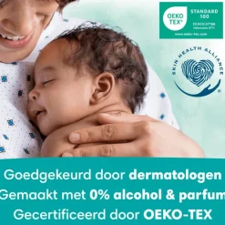 Pampers Harmonie Aqua Billendoekjes 0% Plastic 3x48 Stuks