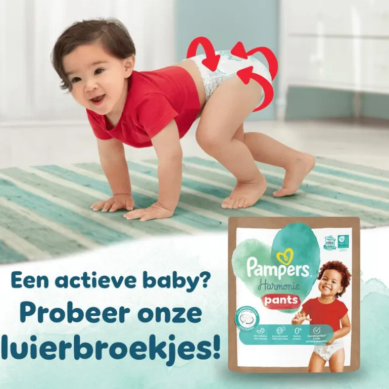 Pampers Harmonie Luiers Maat 5 11-16 KG 19 Stuks