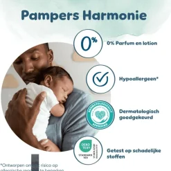 Pampers Harmonie XXL Pack Luiers Maat 3 6-10 KG 104 Stuks