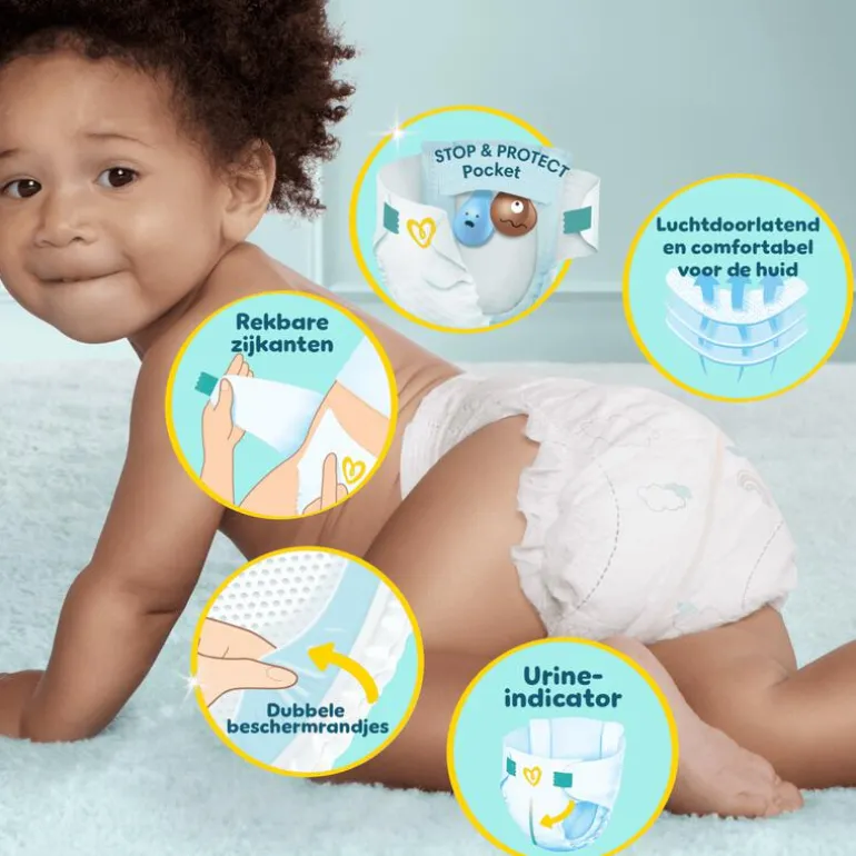 Pampers Premium Protection Luiers Maat 7 15+ KG 17 Stuks