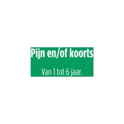 Panadol Junior Zetpillen 250 mg Paracetamol voor kinderen van 1 tot 6 jaar 10 stuks
