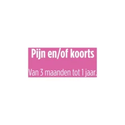 Panadol Junior Zetpillen 125 mg Paracetemol voor Kinderen van 3 maanden tot 1 jaar