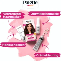 Poly Palette Perfecte Gloss Color Haarverf 468 Subtiel Mahonie