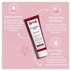 Q+A Hyaluronic Acid Body Wash 250 ML