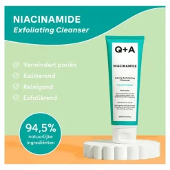 Q+A Niacinamide Gentle Exfoliating Cleanser 125 ML