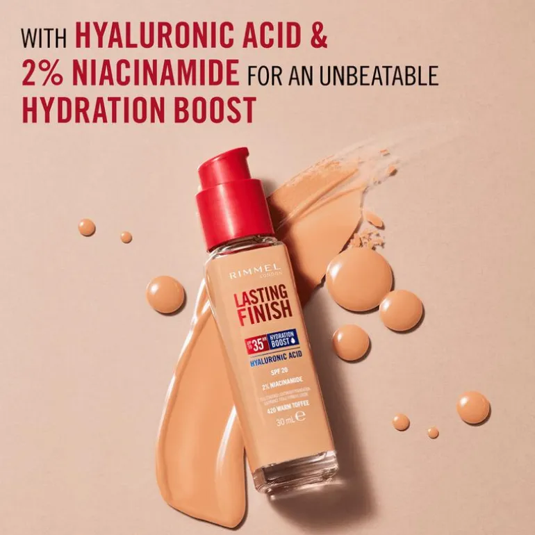 Rimmel Lasting Finish 35Hr Foundation 010 Rose Ivory