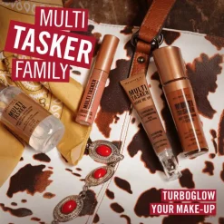 Rimmel London Multi Tasker Turbocharged Glow Liquid Illuminator Bronzer - Brons - 008 It's giving bronze