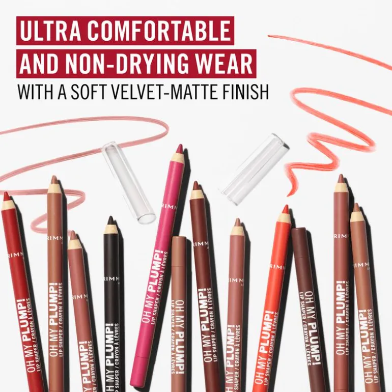 Rimmel London Oh My Plump! Lip Liner - Roze - 060 Flirty