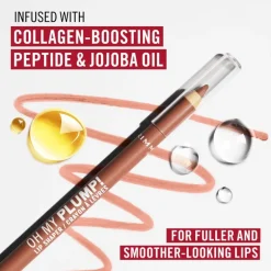 Rimmel London Oh My Plump! Lip Liner - Rood - 080 Baddie