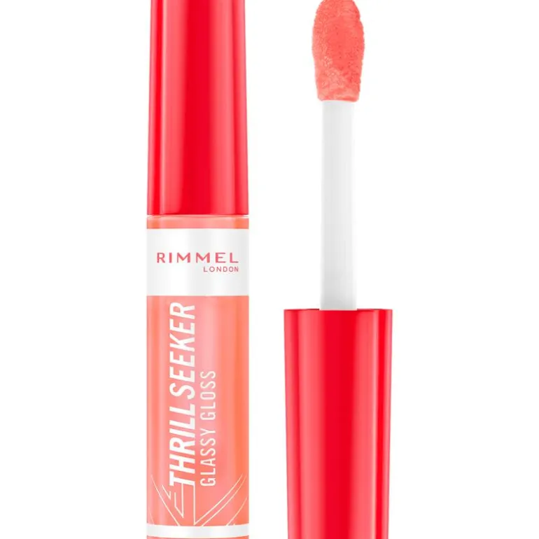 Rimmel London Thrill Seeker Glassy Gloss Lipgloss 250 Peachy Vibes 10 ML