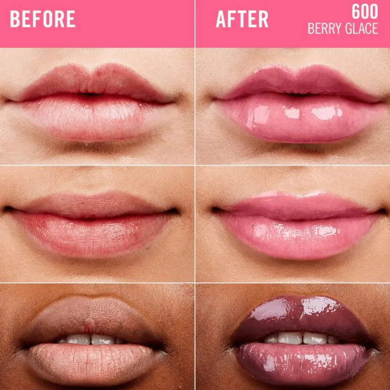 Rimmel London Thrill Seeker Glassy Gloss Lipgloss 600 Berry Glace 10 ML