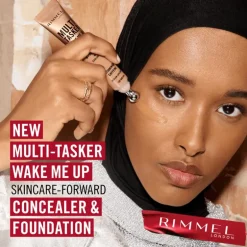 Rimmel Multi-Tasker Wake Me Up Concealer en Foundation 110 Warm Coconut