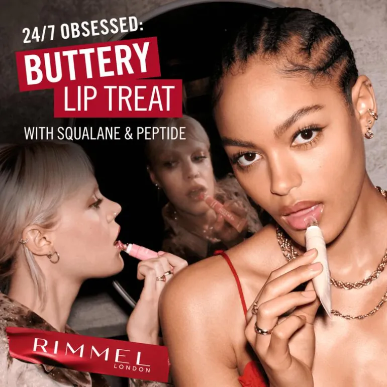 Rimmel Oh My Gloss Butter Me Up Lip Butter - Bruin - 003 Mellow Mocha