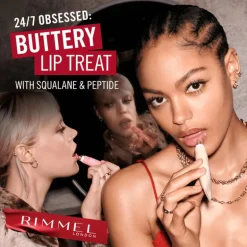 Rimmel Oh My Gloss Butter Me Up Lip Butter - Roze - 002 Bubble Gum