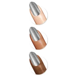 Sally Hansen Insta-Dri Chrome Nagellak - Zilver - 126 Steel the Show