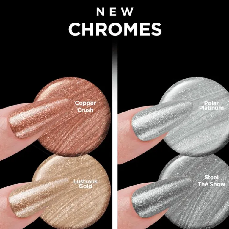 Sally Hansen Insta-Dri Chrome Nagellak - Koper - 127 Copper Crush