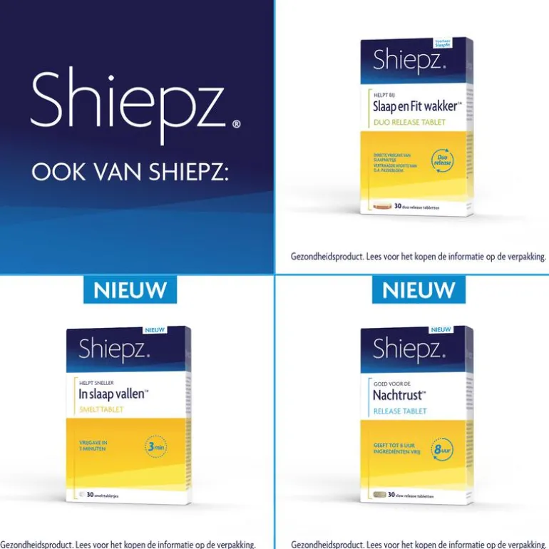 Shiepz Slaapformule 30 tabletten