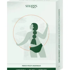 Snuggs period underwear Active highrise light black L