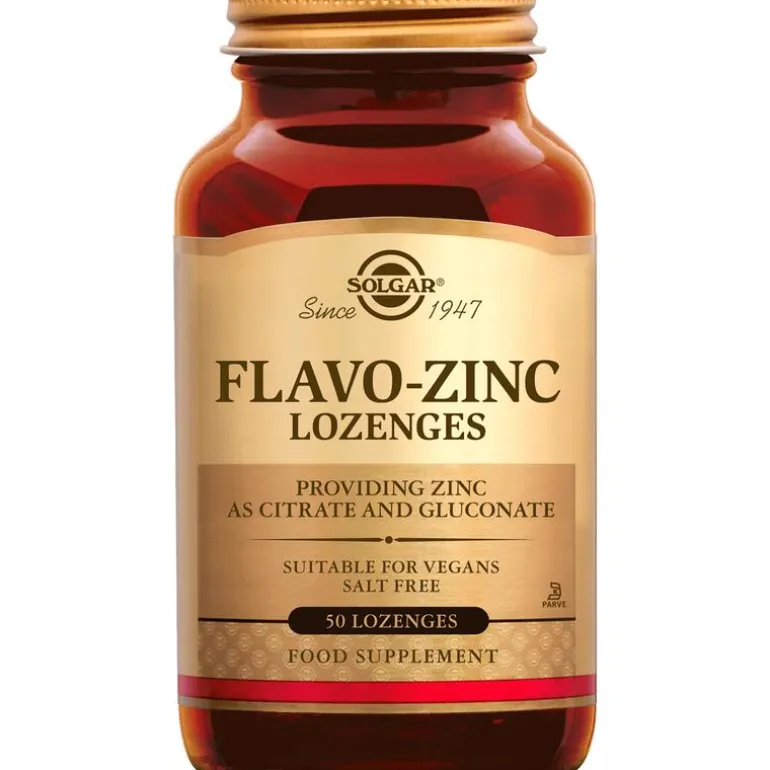 Solgar Flavo-Zinc Lozenges 50 zuigtabletten