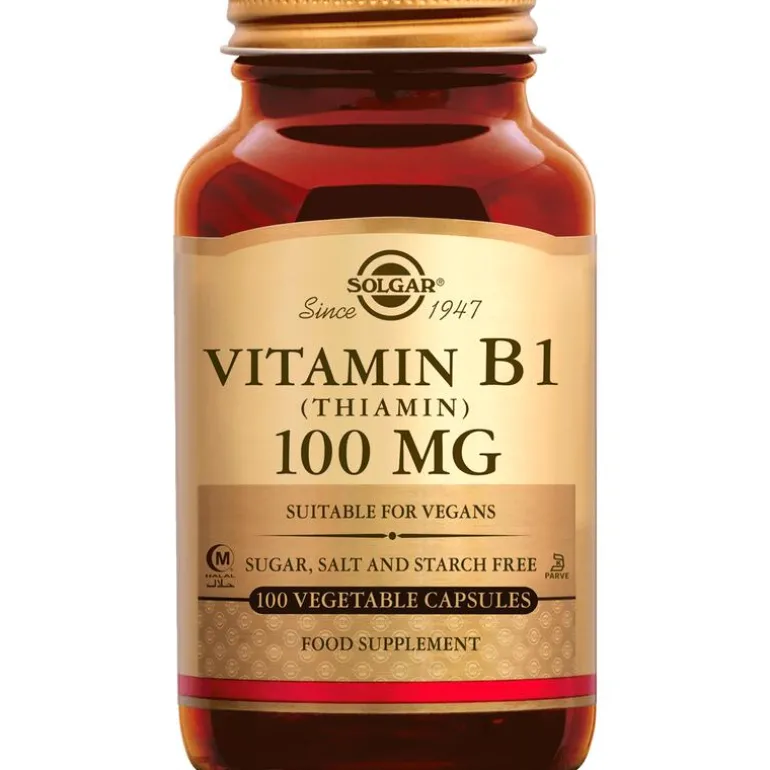 Solgar Vitamin B-1 100 mg 100 capsules