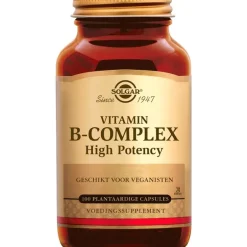 Solgar Vitamin B-complex High Potency 100 capsules