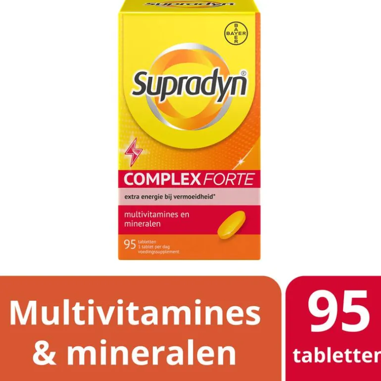 Supradyn Complex Forte Multivitamine Voor Extra Energie 95 Tabletten