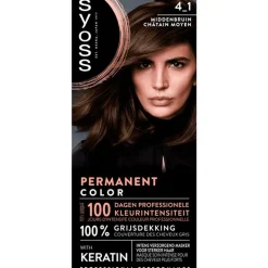 Syoss Haarverf 4-1 Middenbruin