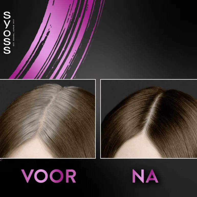 Syoss Uit Groeispray Middenbruin