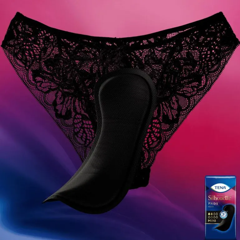 TENA Silhouette Noir Mini Verbanden 18 stuks