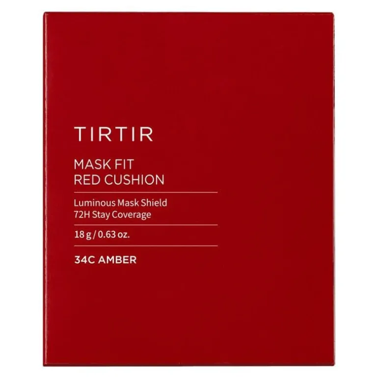 TirTir Mask Fit Red Cushion Foundation 34C Amber