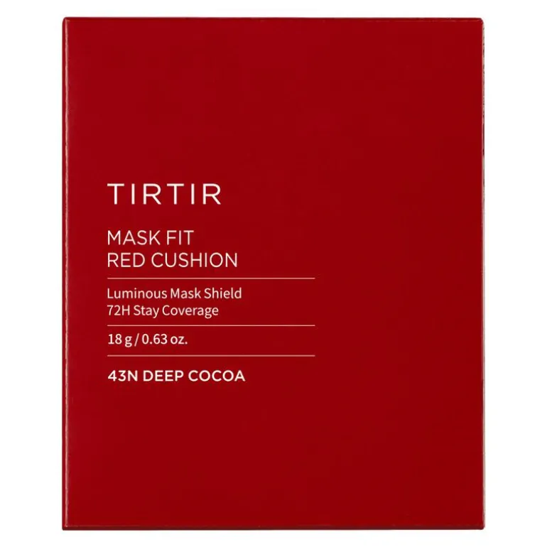 Tirtir Mask Fit Red Cushion Foundation 43N Deep Cocoa