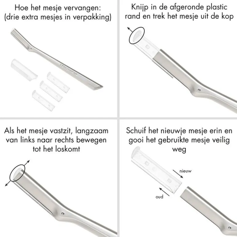 Tweezerman Facial Razor