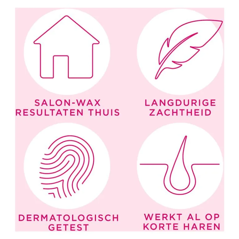 Veet Minima Ontharingsstrips Benen & Lichaam Hypoallergeen 40 stuks