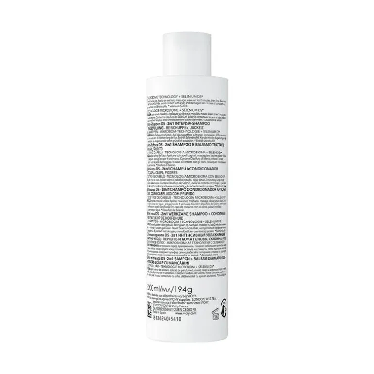 Vichy Dercos Anti-Roos-2-In-1-Shampoo + Conditioner 200 ML