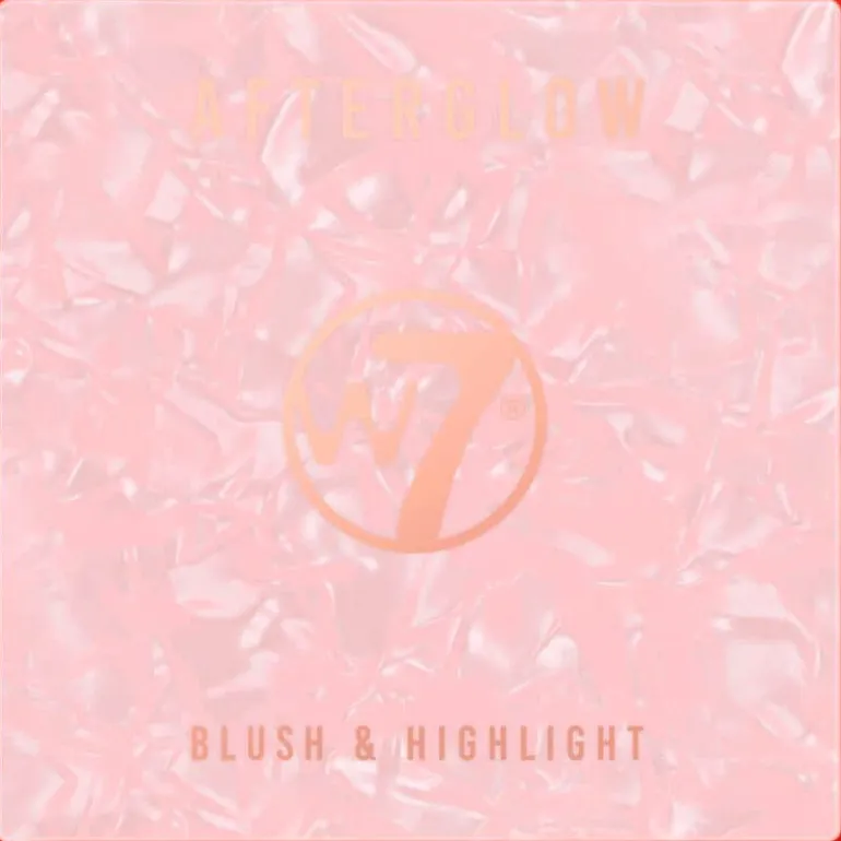 W7 Afterglow Blush & Highlight