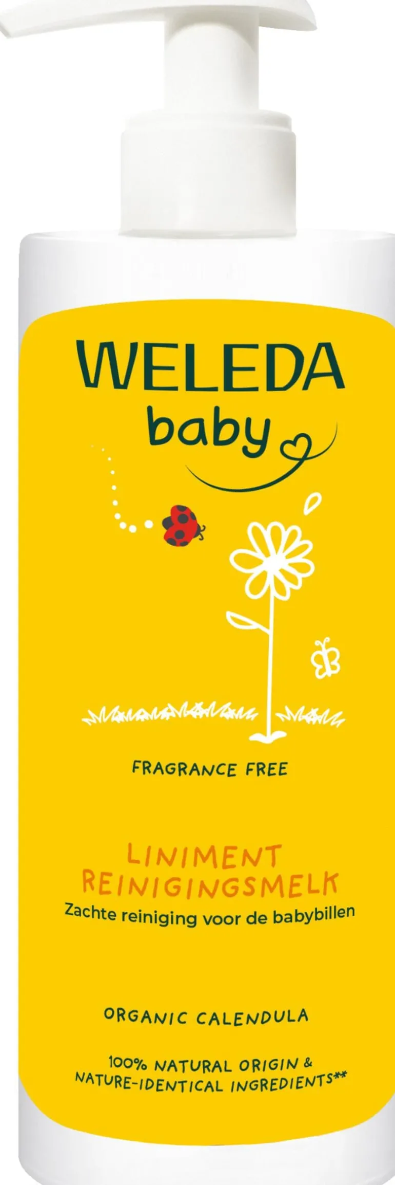 Weleda Calendula Liniment Babybillen Reinigingsmelk 400 ML