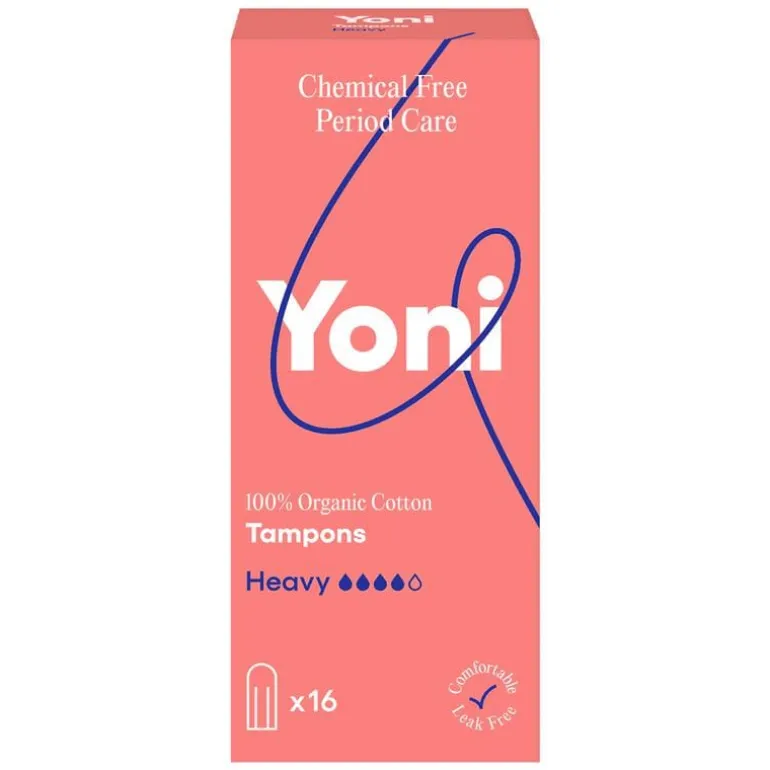Yoni 100% Biologische Tampons Heavy